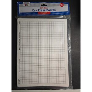Xy Axis Dry Erase Board Pack Of 10